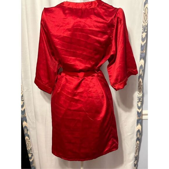 BEAUTIFUL WOMEN ESMARA LINGERIE SIZE SMALL ROSE PRINTED ROBE/LINGERIE - Picture 3 of 8